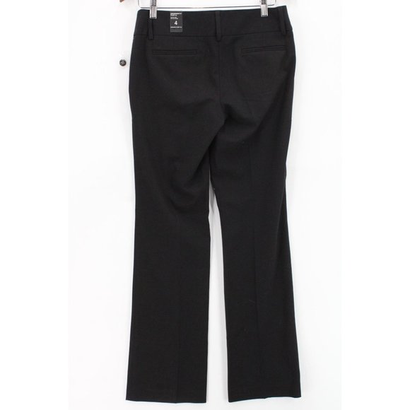 Amanda + Chelsea Pants Womens Black Straight Leg Contemporary Fit Size 4 NWT - Picture 7 of 10